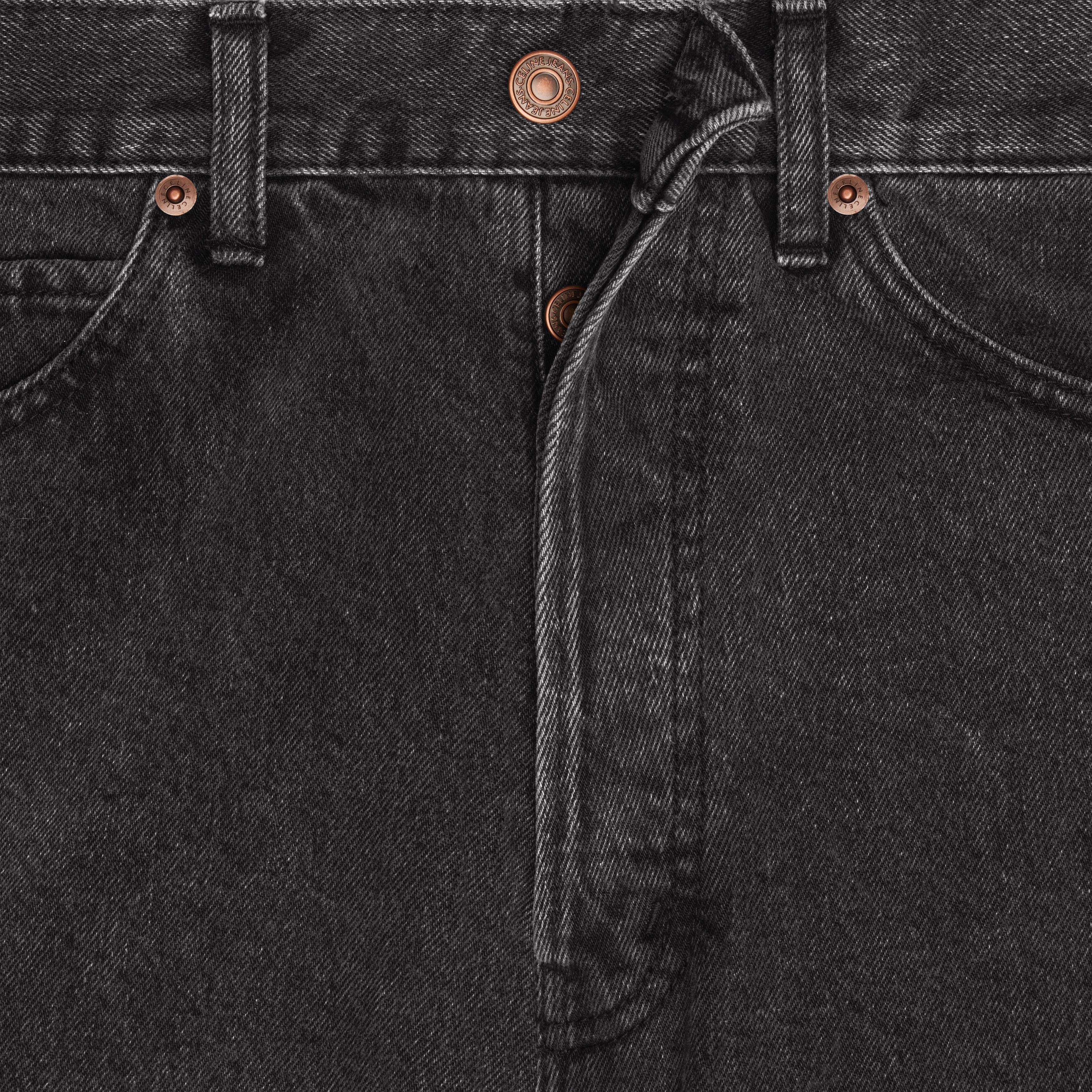Celine o1bcso1str0925 2N837947F Wesley Denim Short in Charcoal Wash Size US 27 - 4 Thumbnail