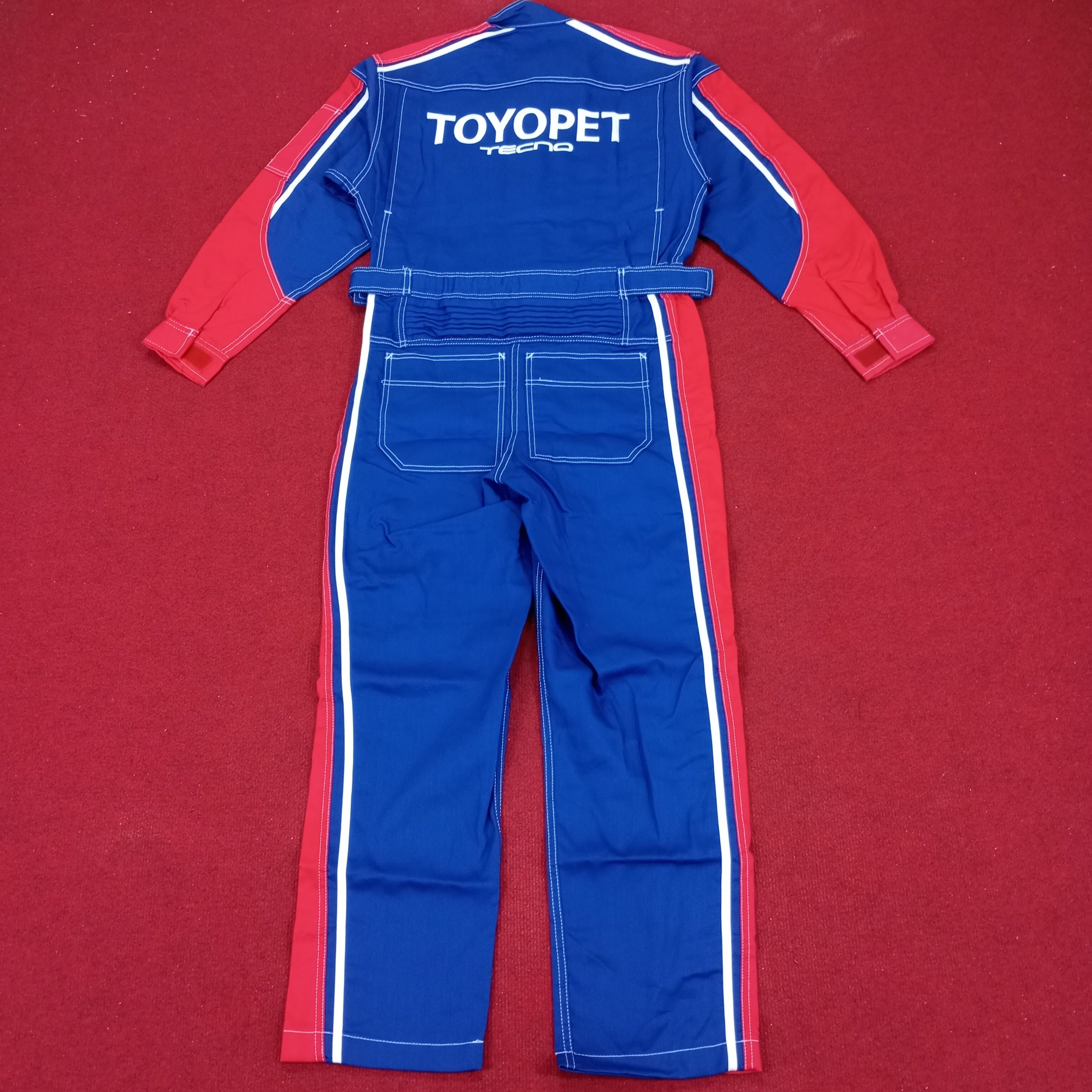 Japanese Brand × Vintage Toyota Toyopet Tecno Coverall Jacket Motorsport Racing Style Size US S / EU 44-46 / 1 - 1 Thumbnail