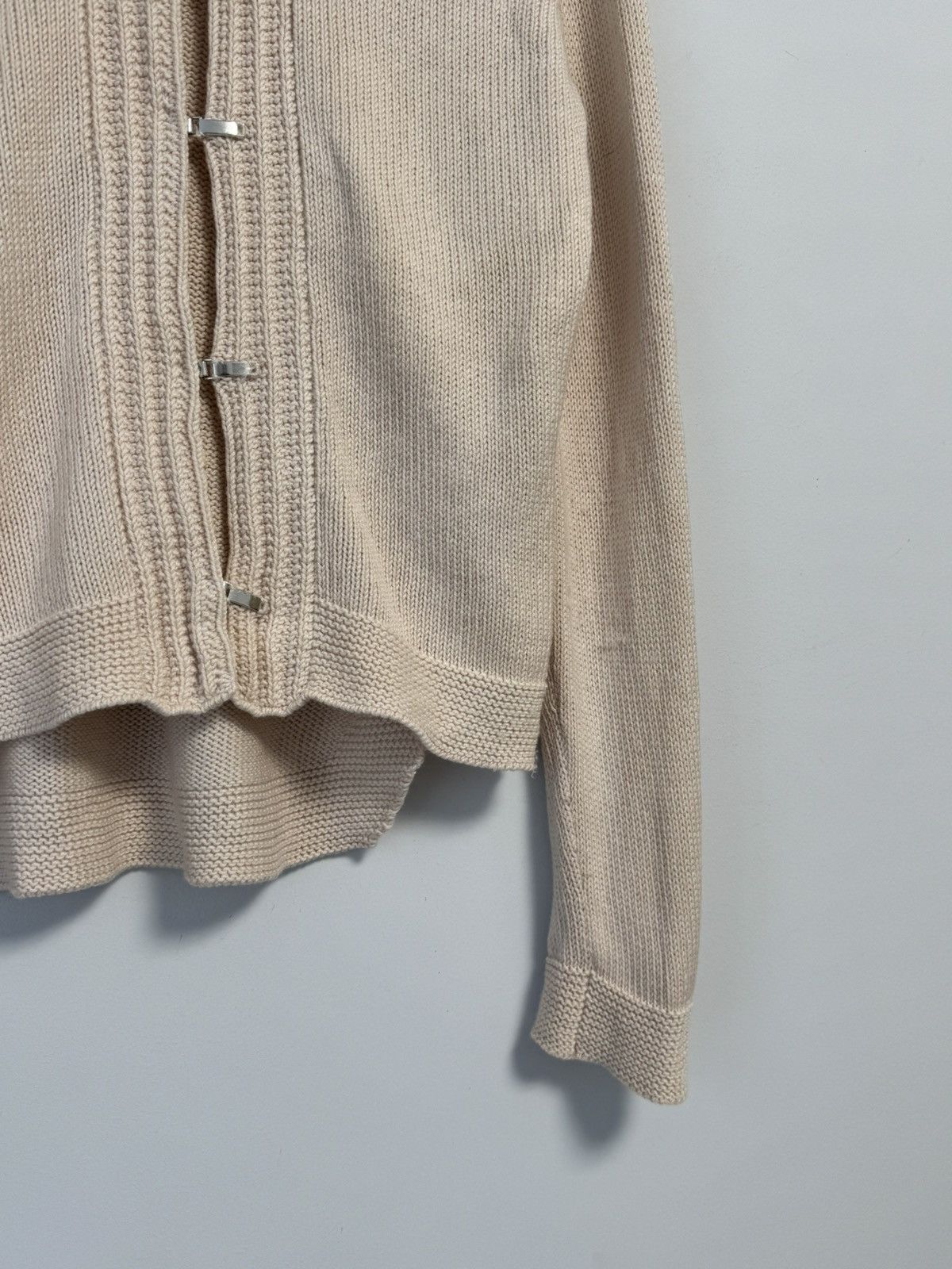 Max Mara × Vintage Max Mara Vintage Women’s cardigan Y2K style wool Size S / US 4 / IT 40 - 3 Thumbnail