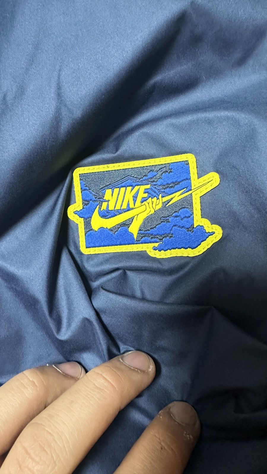 Nike NEW Size 2XL Nike Coach Jacket Midnight Navy W/ Lightning Size US XXL / EU 58 / 5 - 1 Thumbnail