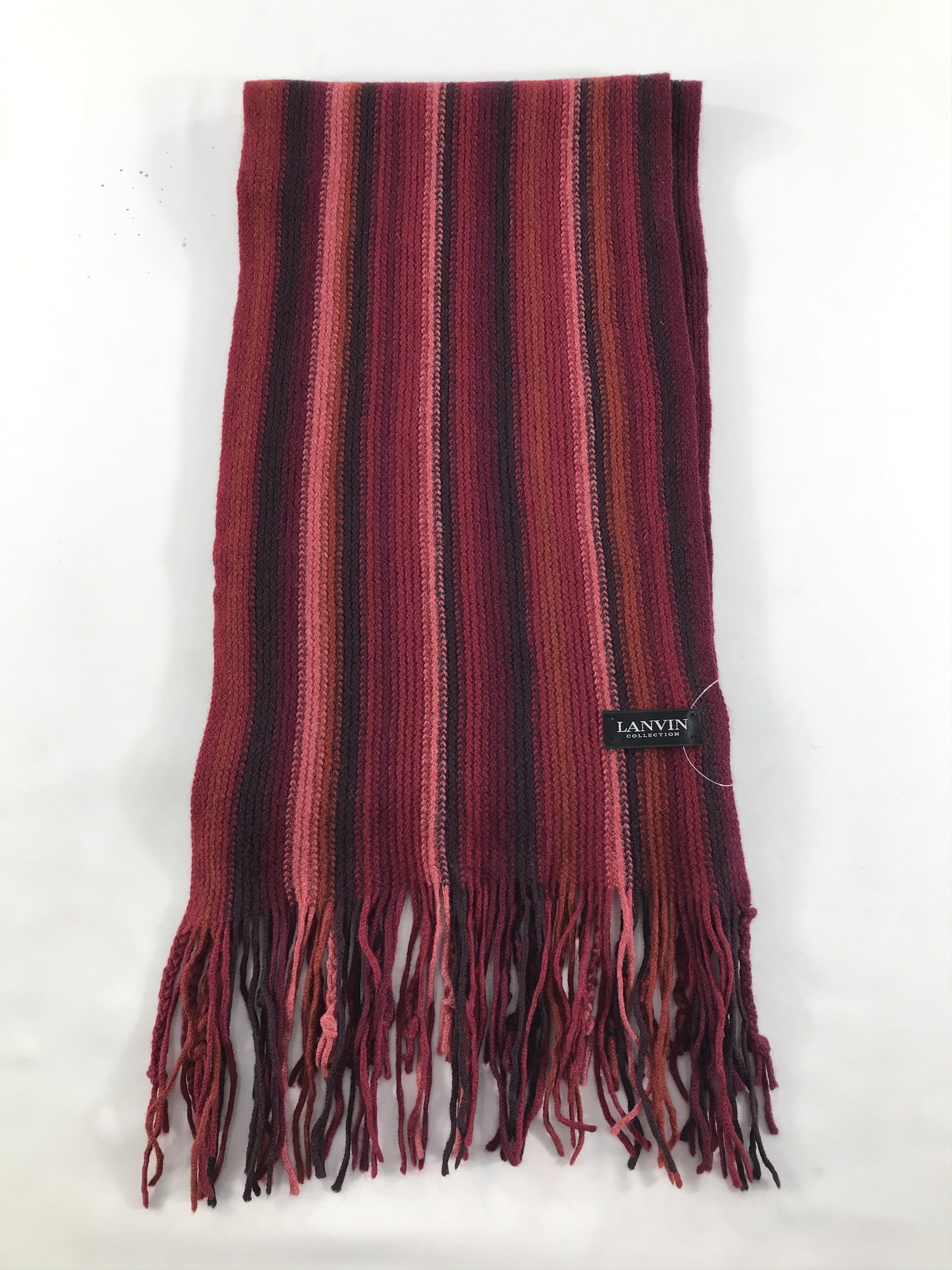 Lanvin Vintage Lanvin Scarf/Muffler/Neckwear MF960 Size ONE SIZE - 2 Thumbnail