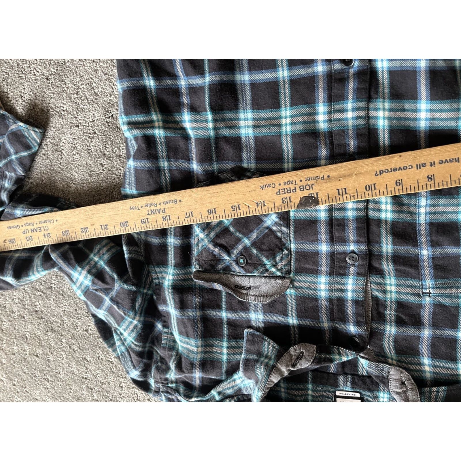 Billabong Billabong Plaid Button-Up Shirt Long Sleeve Men’s Blue Black Large Flannel Shirt Size US L / EU 52-54 / 3 - 4 Thumbnail