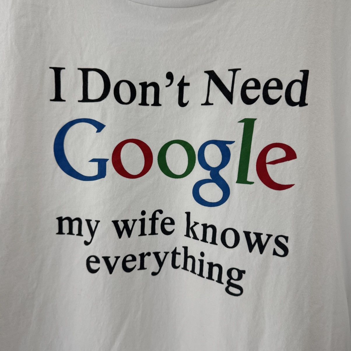Vintage I Don’t Need Google Tee Size US XXL / EU 58 / 5 - 3 Thumbnail