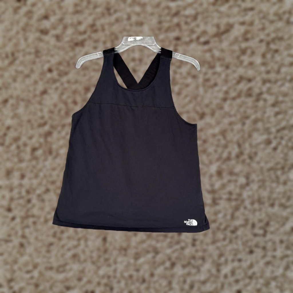 The North Face The North Face Tank Top Womens Medium Black Crossback Strap Athletic Workout Shirt Size M / US 6-8 / IT 42-44 - 1 Thumbnail