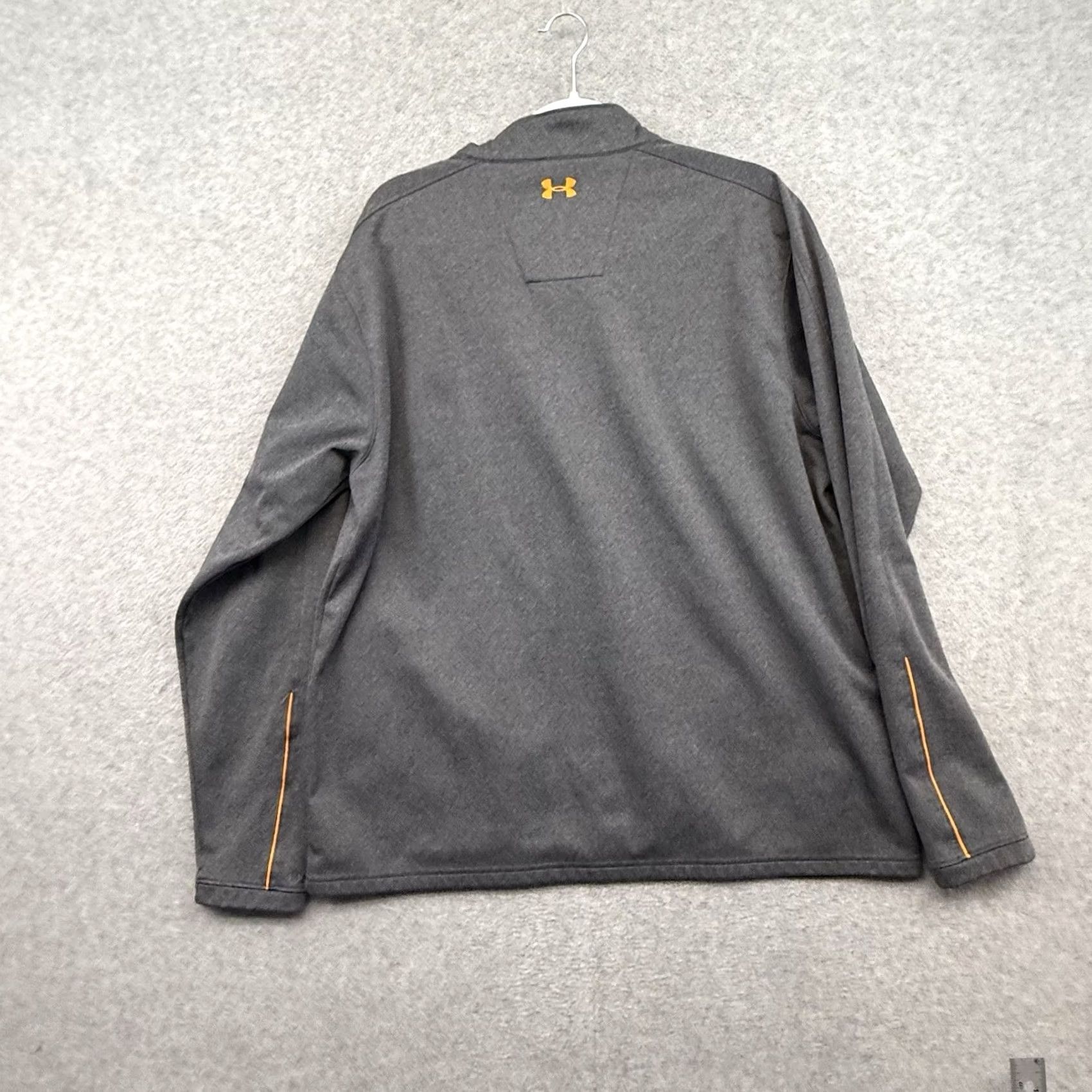 Under Armour Under Armour Storm Coldgear Golf Jacket Gray Fleece Lined 1/4 Zip L Mens Size US L / EU 52-54 / 3 - 7 Thumbnail