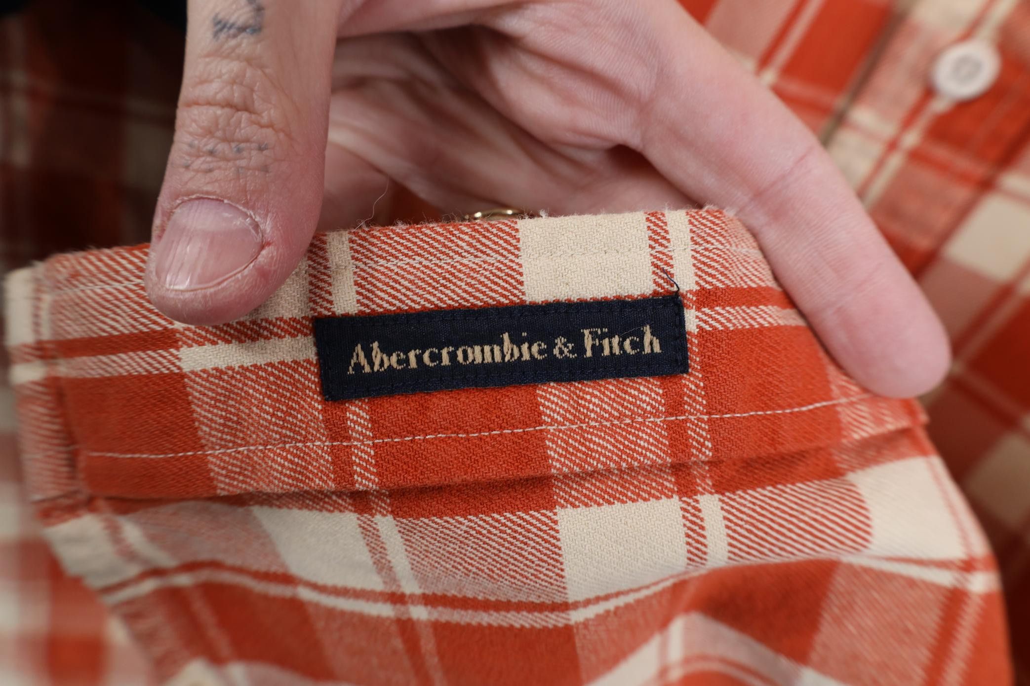 Abercrombie & Fitch Vintage 90s Abercrombie & Fitch Flannel Button Shirt Plaid Size US XL / EU 56 / 4 - 5 Thumbnail