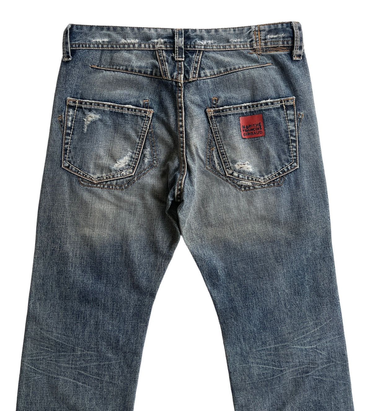 Marithe + Francois Girbaud MFG Distressed Jeans Size US 31 - 5 Thumbnail