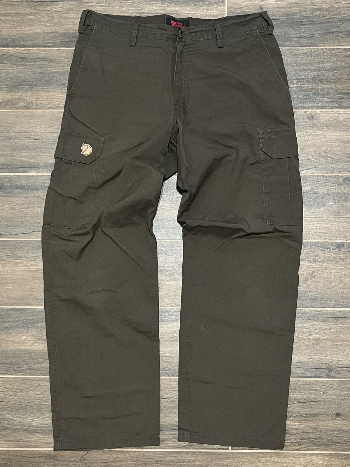 Fjallraven × Vintage Vintage Fjallraven G-1000 Brown Cargo Outdoor Life Pant Size US 34 / EU 50 - 1 Thumbnail