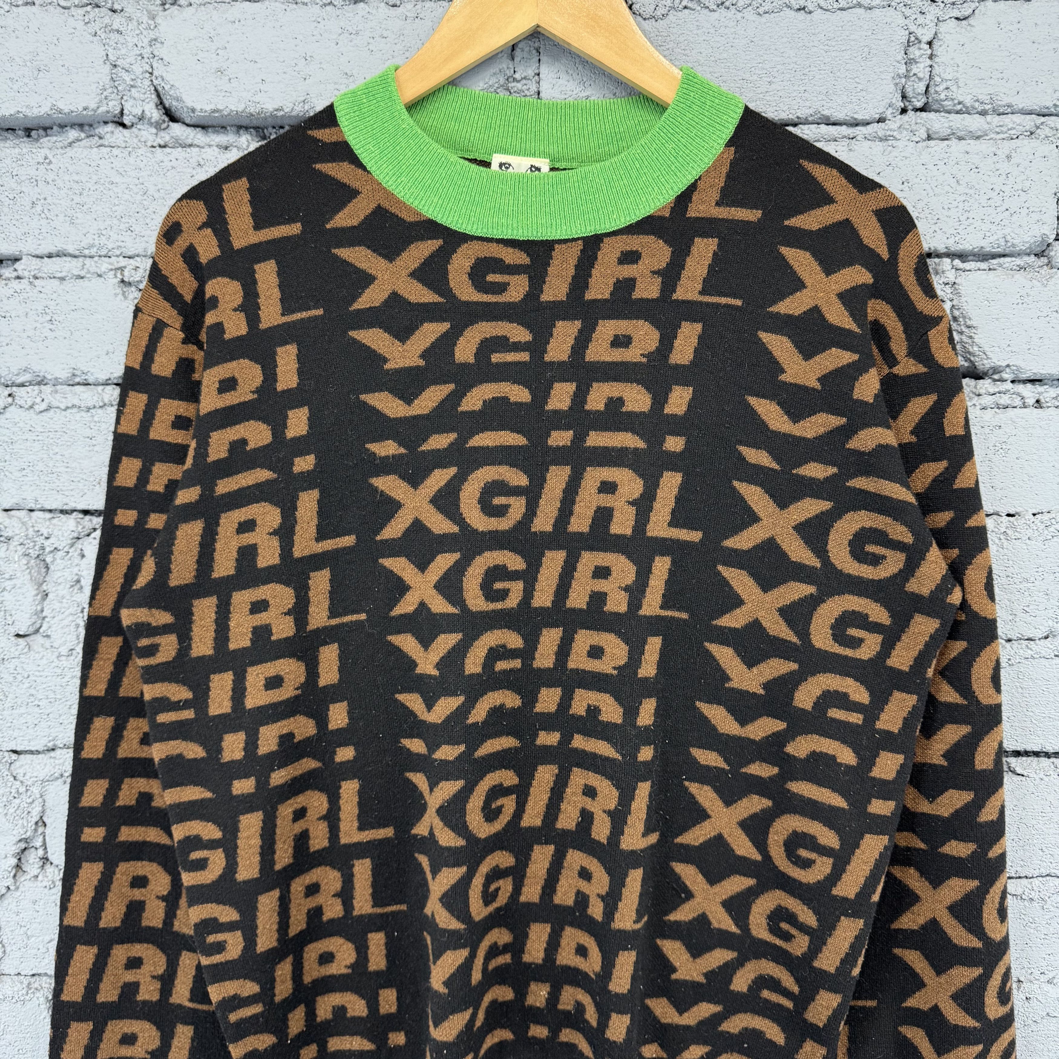 Japanese Brand Vintage Monogram XGIRL Knit Sweater Streetwear Size US S / EU 44-46 / 1 - 3 Thumbnail