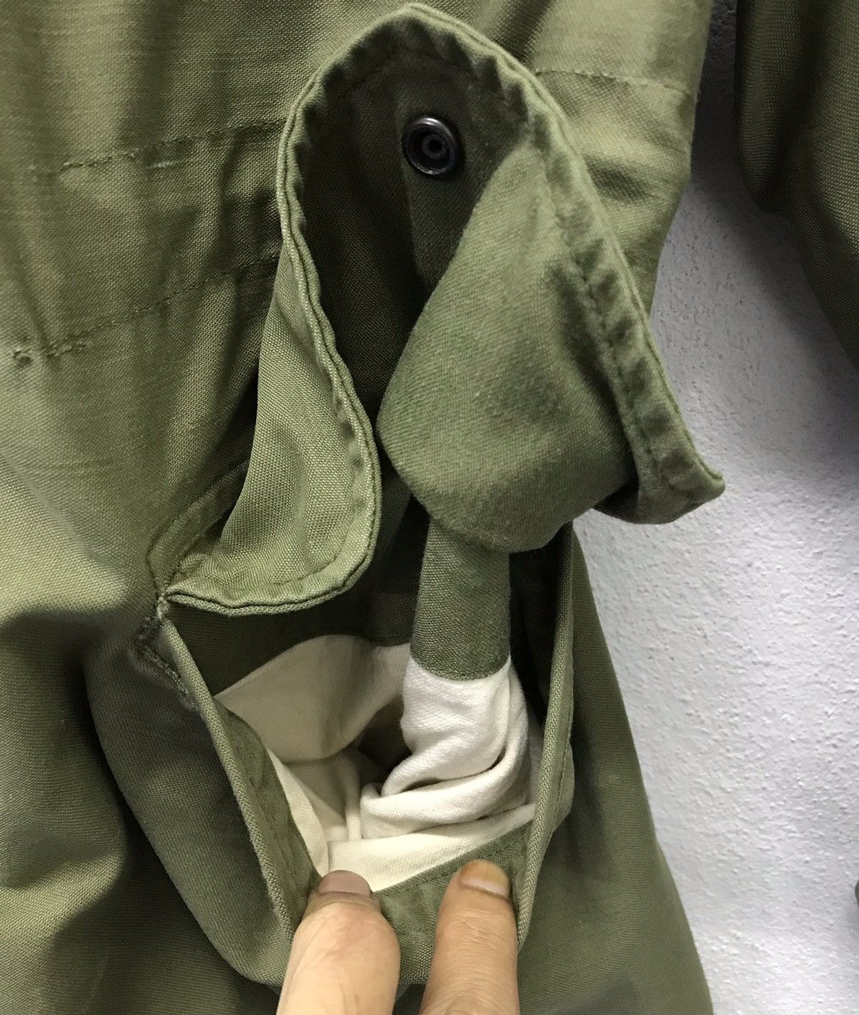 Vintage M65 Field Jacket In Original Vietnam War Uniforms Tuy-Hoarun Size US M / EU 48-50 / 2 - 10 Thumbnail