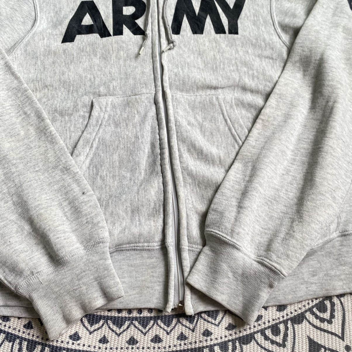 Vintage Thrashed Vintage 70s US Army Talon Zipper Sweatshirt Hoodie Size US S / EU 44-46 / 1 - 5 Thumbnail