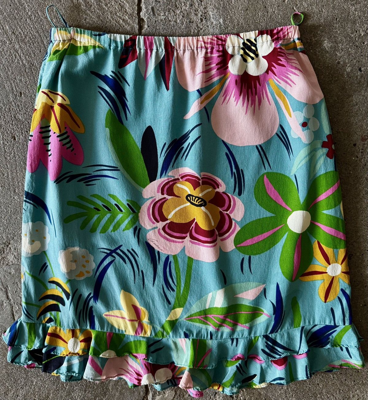 Gucci Gucci - Tom Ford - SS1999 - Tropical Flower Skirt Size 27" / US 4 / IT 40 - 9 Thumbnail