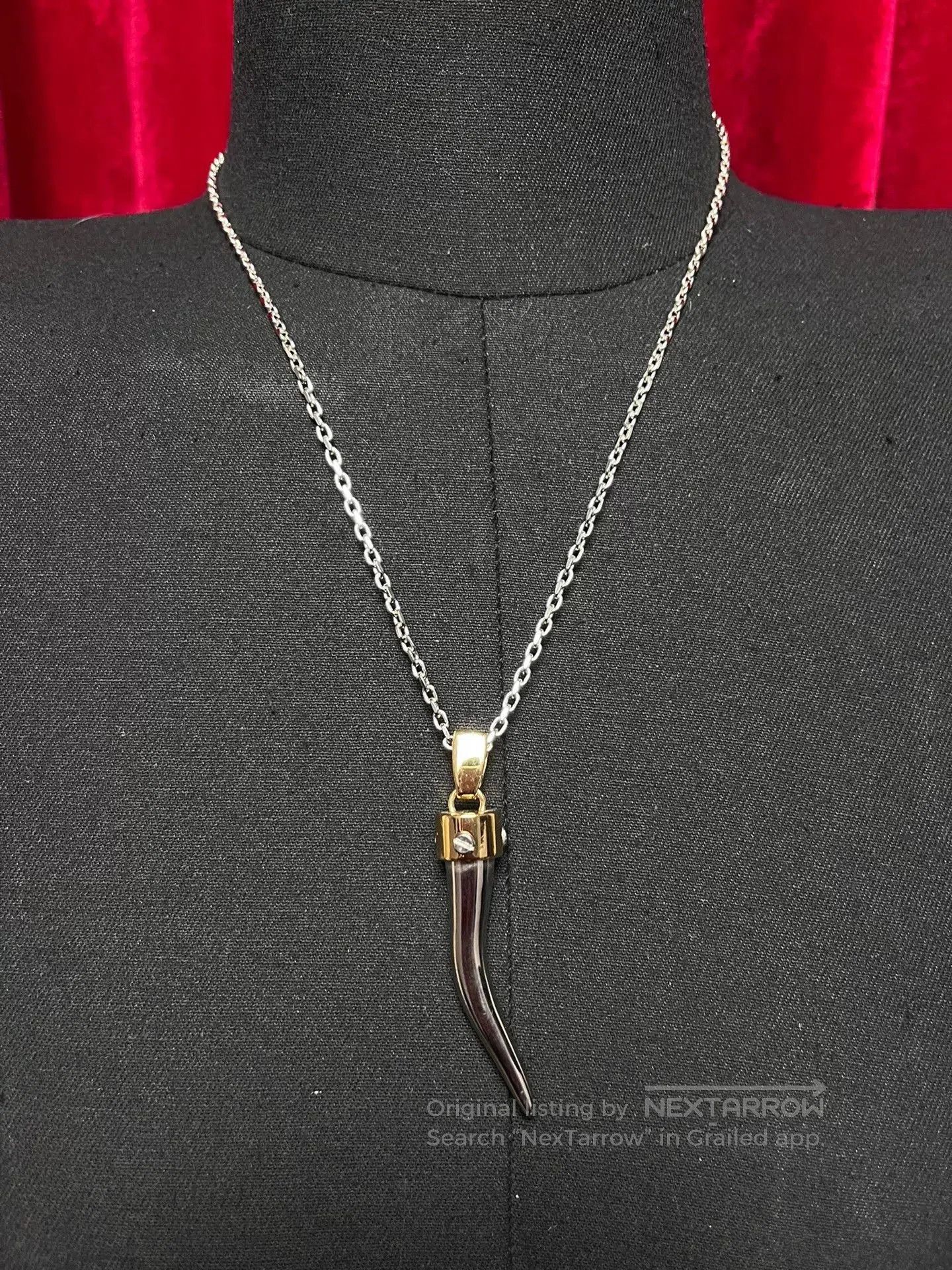 Dolce & Gabbana dolce&gabbana silver chain necklace with pendant. Size ONE SIZE - 2 Thumbnail