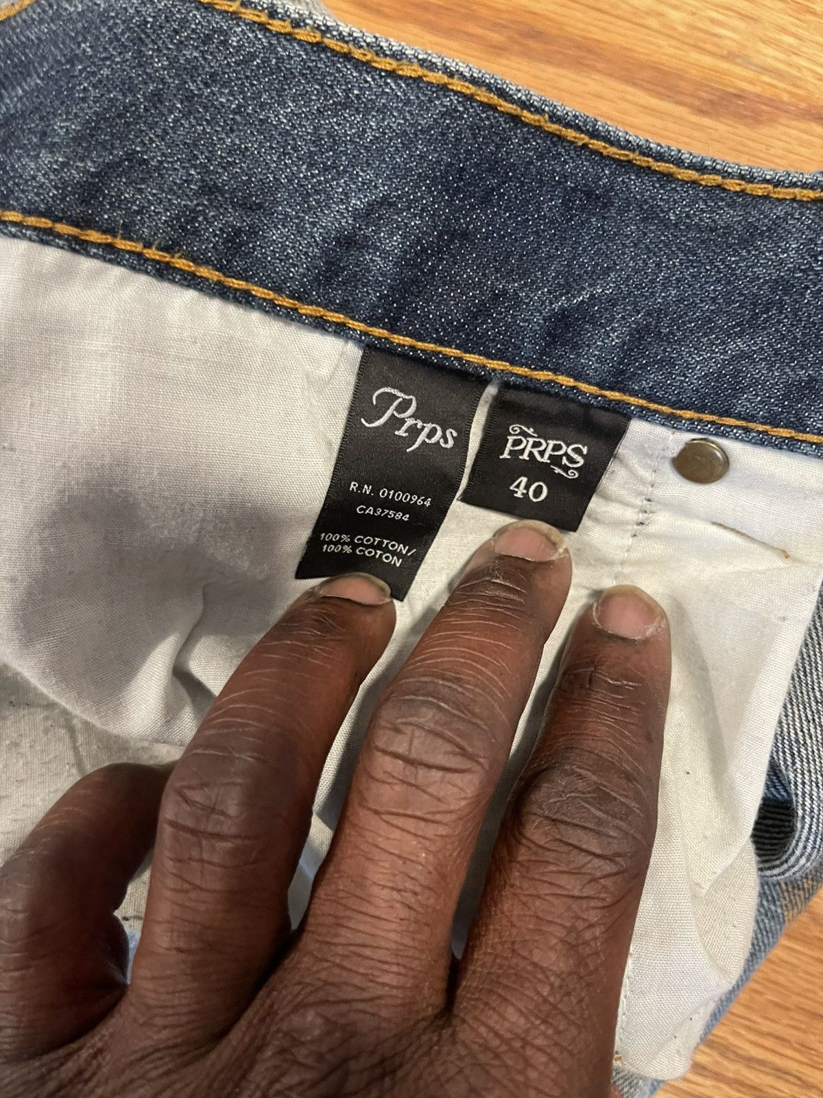 Prps PRPS paint splattered denim Size US 40 / EU 56 - 6 Thumbnail