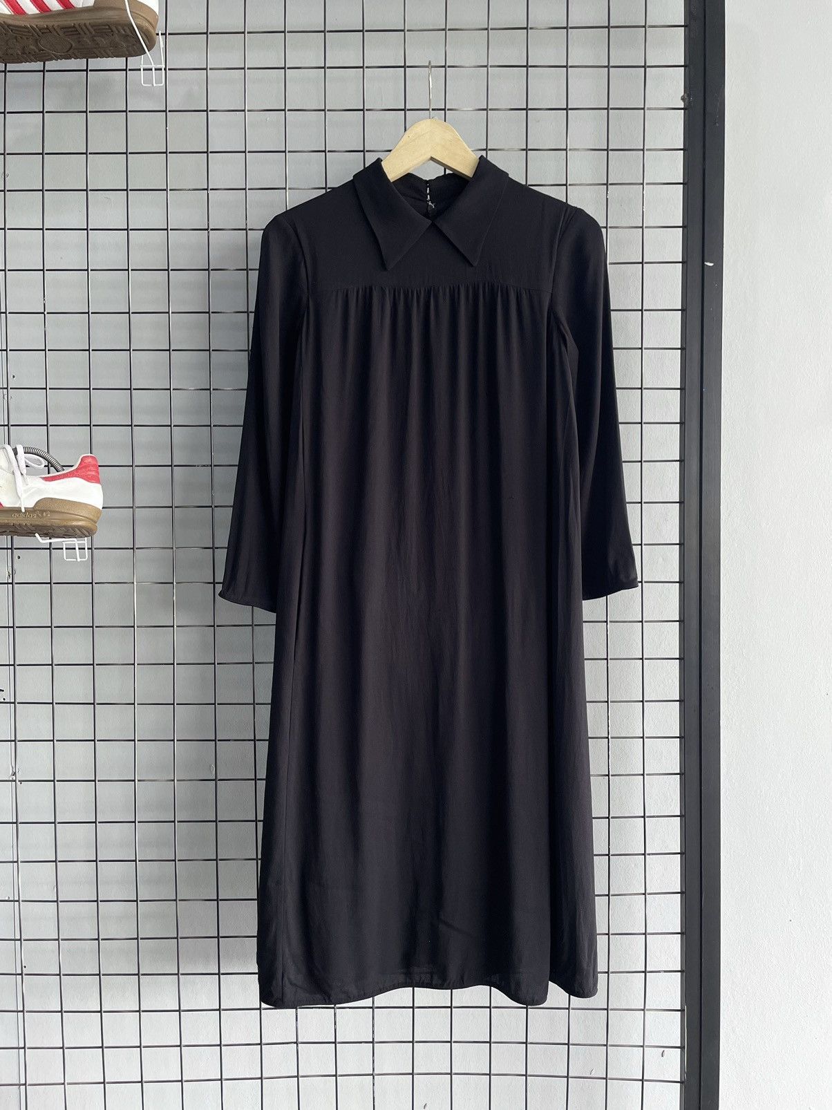 Prada PRADA Midi Dress 2017 Knee-Length Black Size S / US 4 / IT 40 - 2 Thumbnail