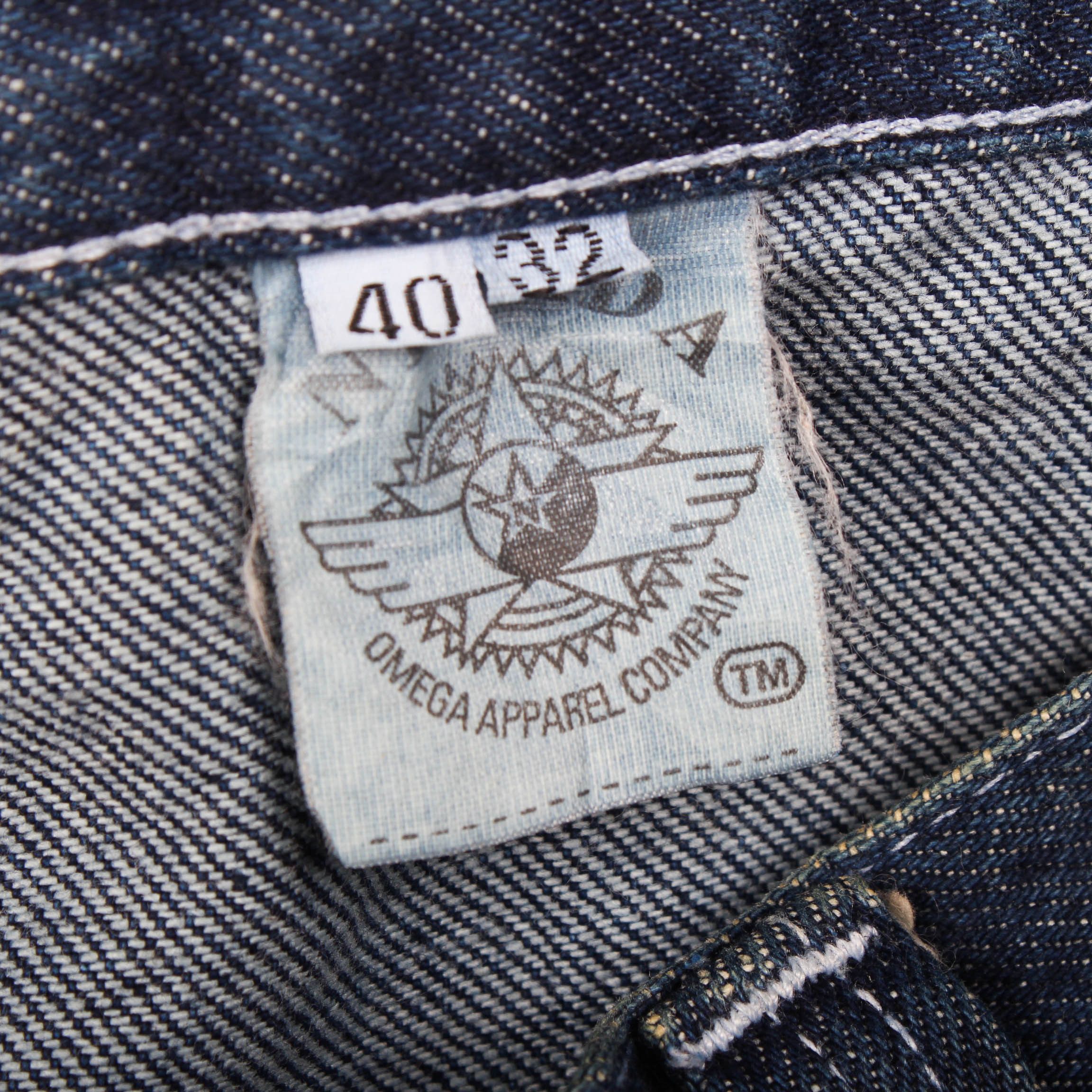 Jean Vintage Carpenter Jeans Dark Wash Denim Pants 90s Size US 40 / EU 56 - 8 Thumbnail