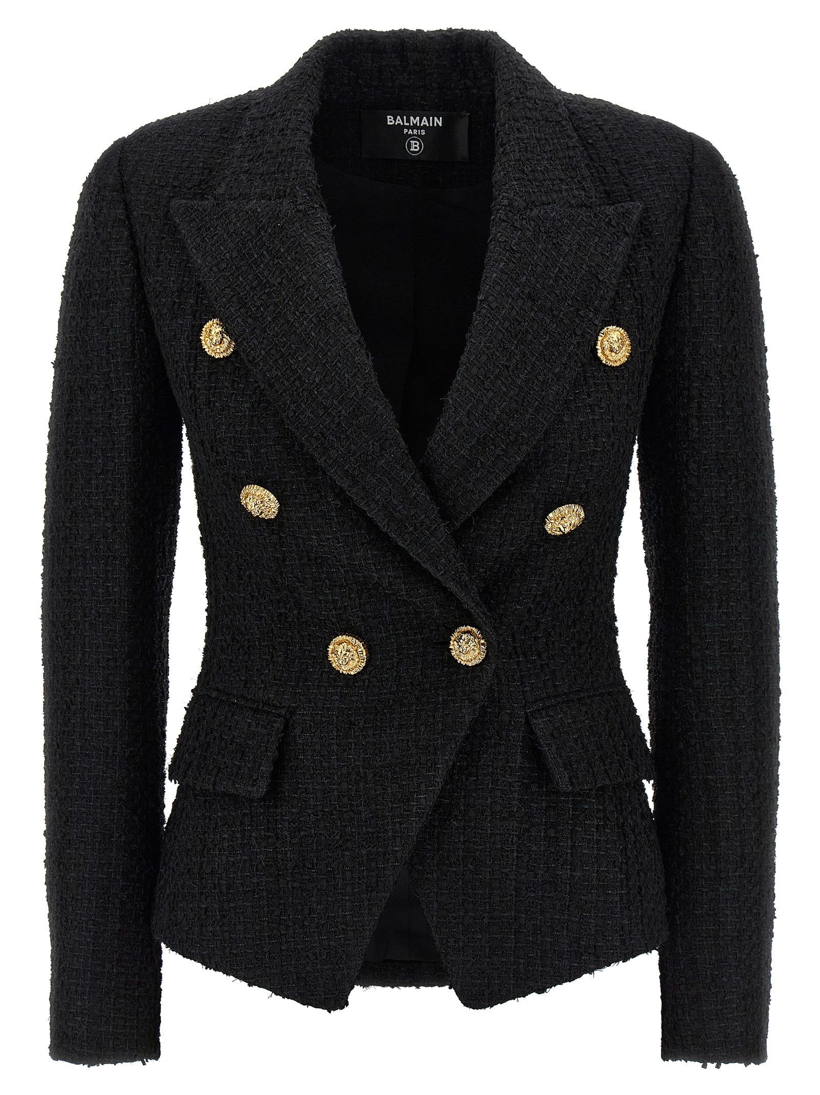 Balmain Tweed blazer Size XL / US 12-14 / IT 48-50 - 1 Thumbnail