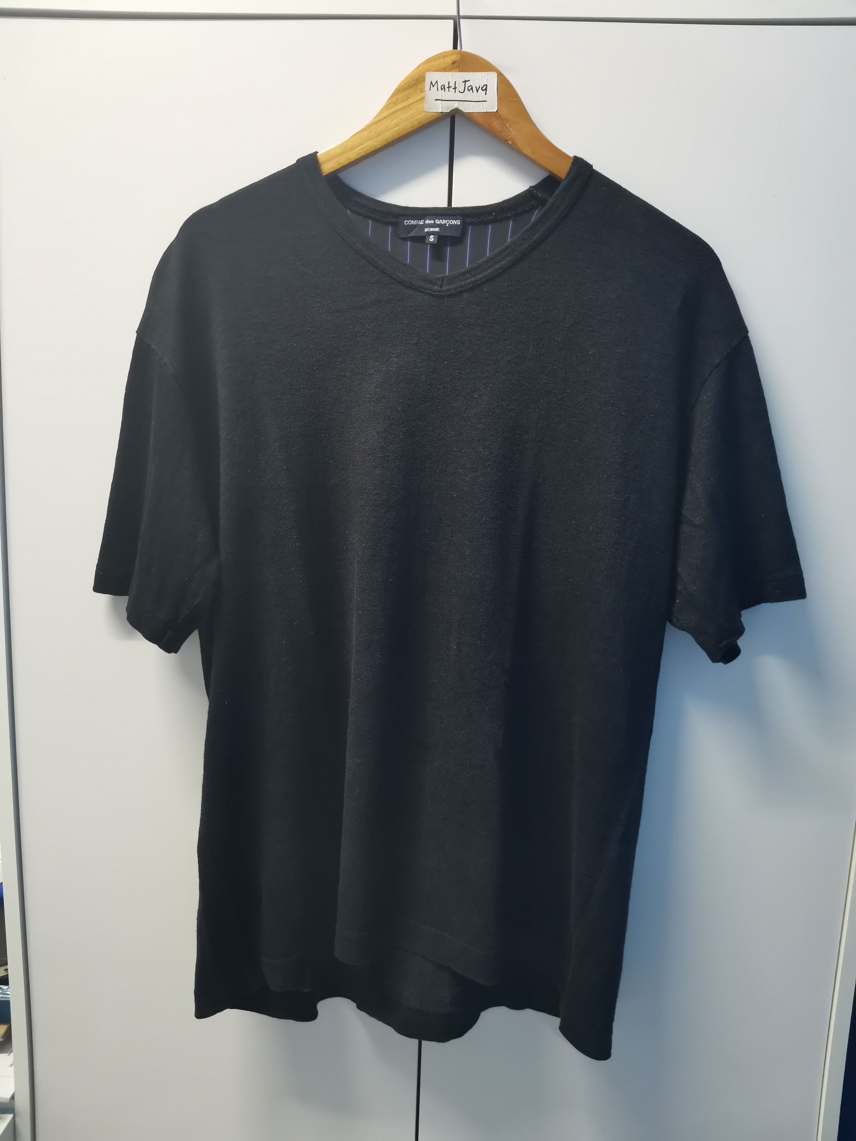 Comme des Garcons Vintage Comme des Garcons Homme Plain Tee Oversize Size US S / EU 44-46 / 1 - 1 Thumbnail