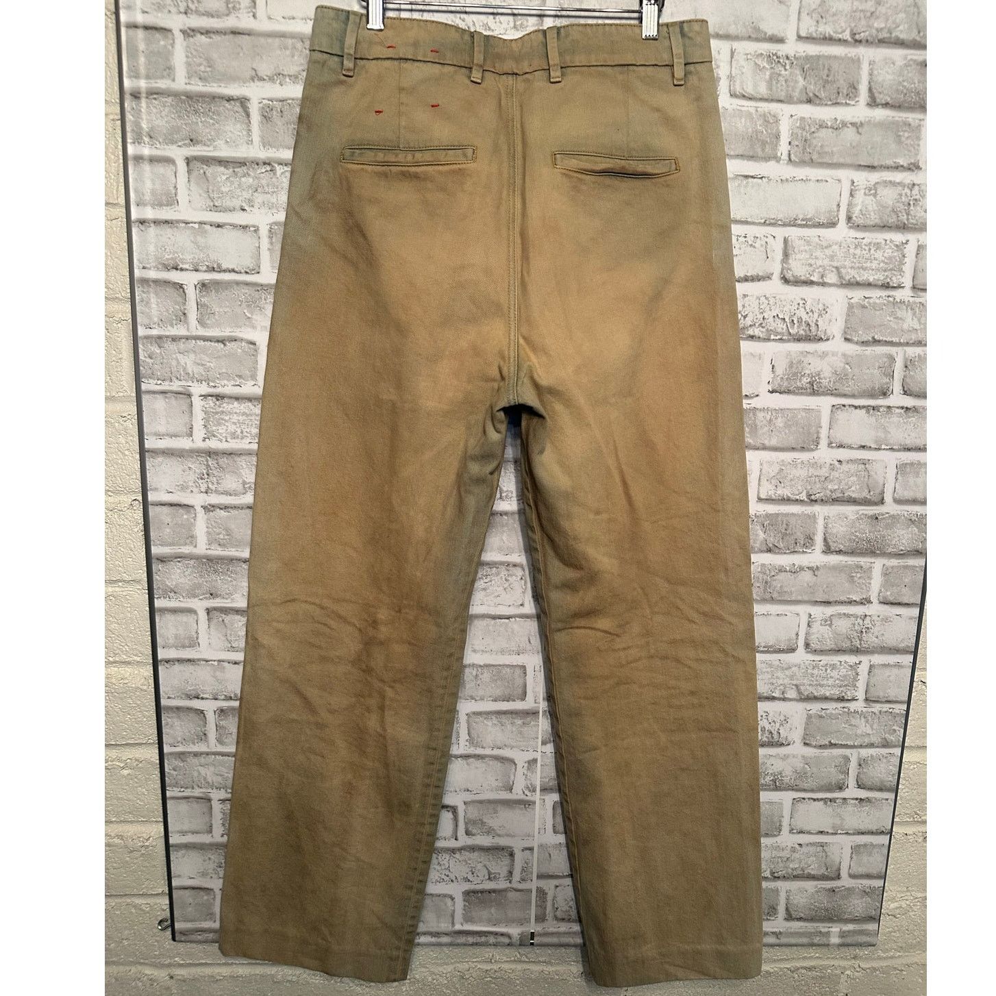Diesel D-Chino-Work Straight Relaxed Jeans 0jgas size 29 Dusty Blue Size US 29 - 5 Thumbnail