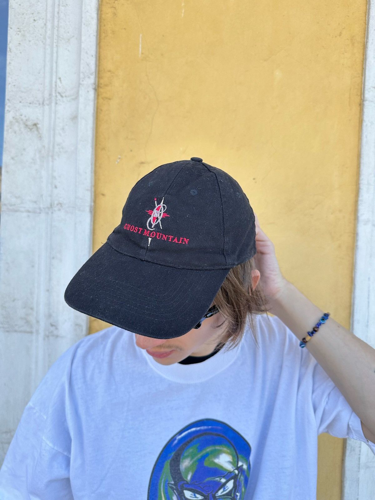 GOTHBOICLIQUE × Haunted Mound × Sad Boys Ghost Mountain cap Size ONE SIZE - 7 Thumbnail