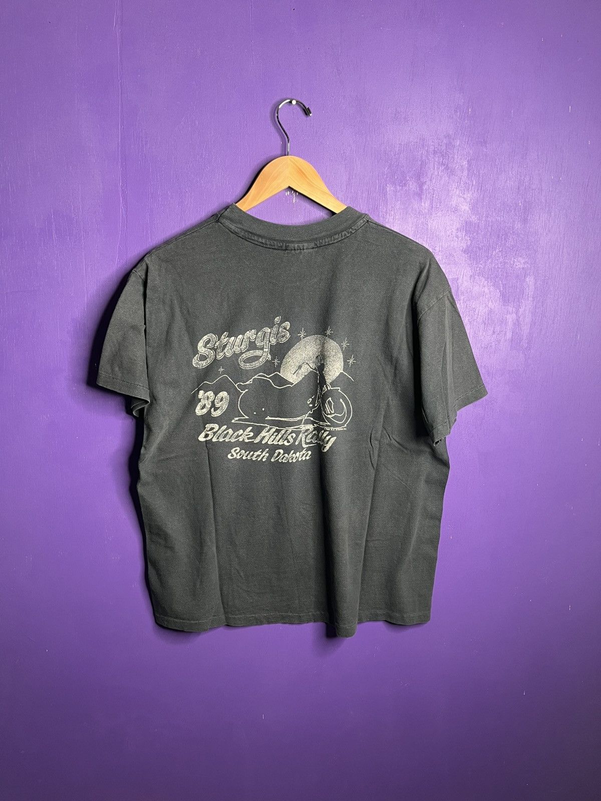 Harley Davidson × Vintage Vintage 1989 I think I survived sturgis t-shirt Size US L / EU 52-54 / 3 - 2 Thumbnail
