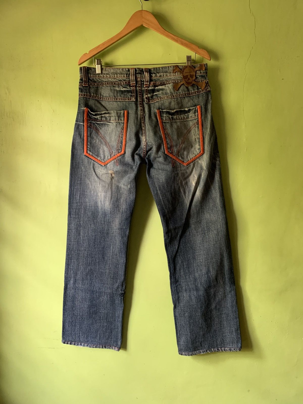 Frankie Morello Y2K Frankie Morello straight cut denim jeans Size US 35 - 2 Thumbnail