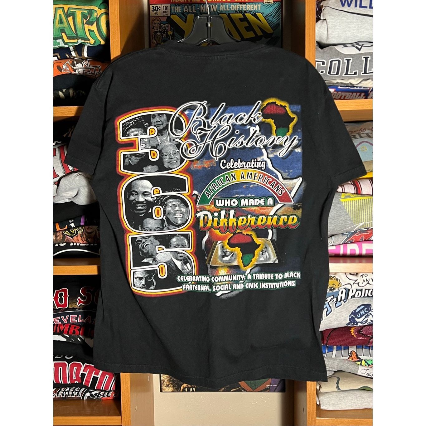 Vintage Vintage African American Black History 365 Celebration Tee Size US M / EU 48-50 / 2 - 2 Thumbnail