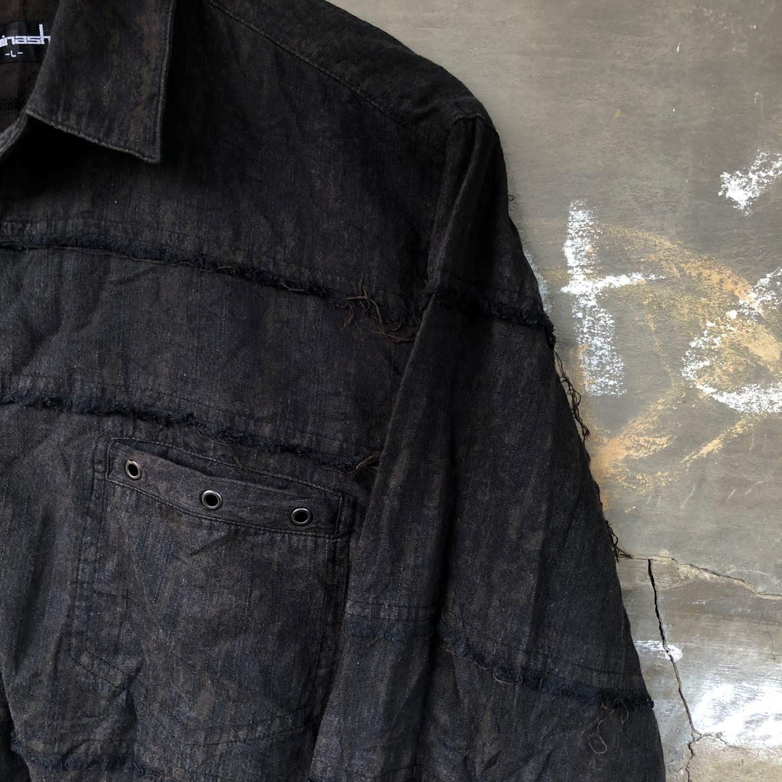 If Six Was Nine × Le Grande Bleu (L.G.B.) × Seditionaries Spinash Hagi Shirt Size US L / EU 52-54 / 3 - 3 Thumbnail
