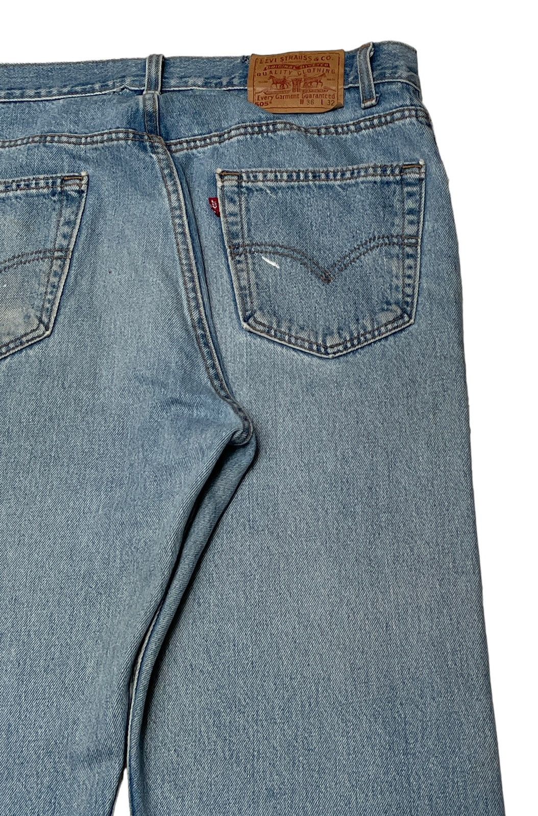 Levi's × Vintage Vintage Levi’s 505 Made In Usa Jeans 1990s Size US 36 / EU 52 - 9 Thumbnail