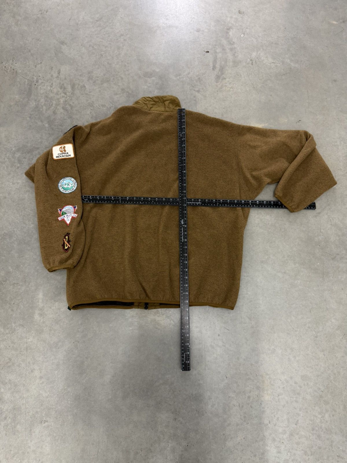 Patagonia Patagonia Deep Pile Fleece Jacket Brown 90s Western USA RARE Size US XXL / EU 58 / 5 - 4 Thumbnail