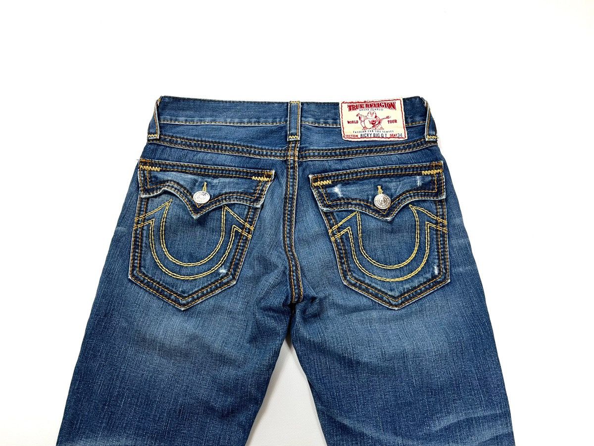 True Religion True Religion Ricky Big QT Jeans Denim Made in USA Size 30 Size US 30 / EU 46 - 2 Thumbnail