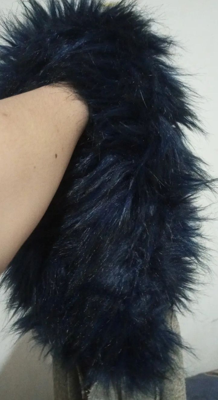 Le Grande Bleu (L.G.B.) (L.G.B.) Le Grande Bleu Blue Fur Hoodie Style Size US L / EU 52-54 / 3 - 6 Thumbnail