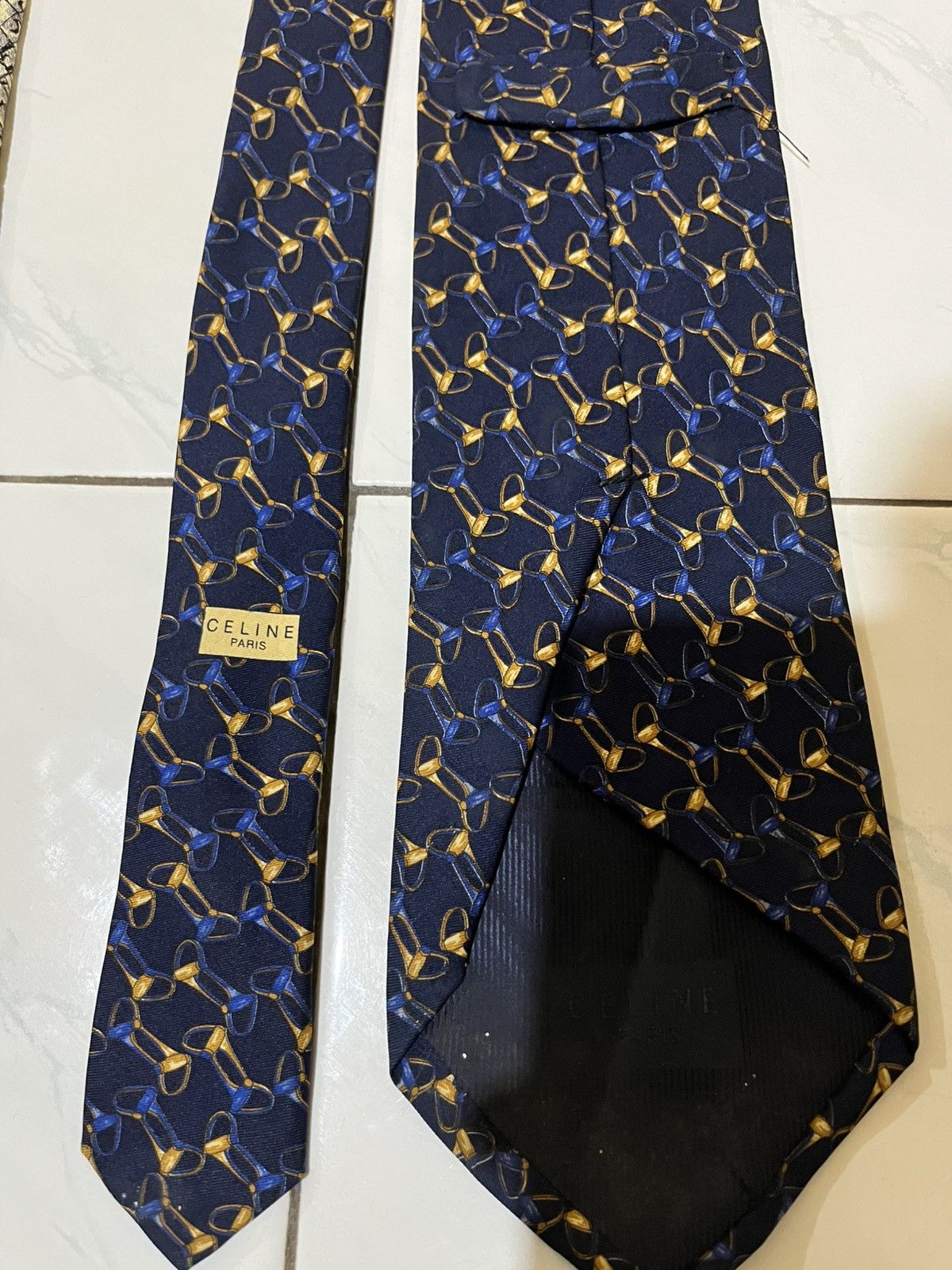 Designer 🔥 Bundle 2 Ties Gianni Versace & Celine Paris Size ONE SIZE - 13 Thumbnail