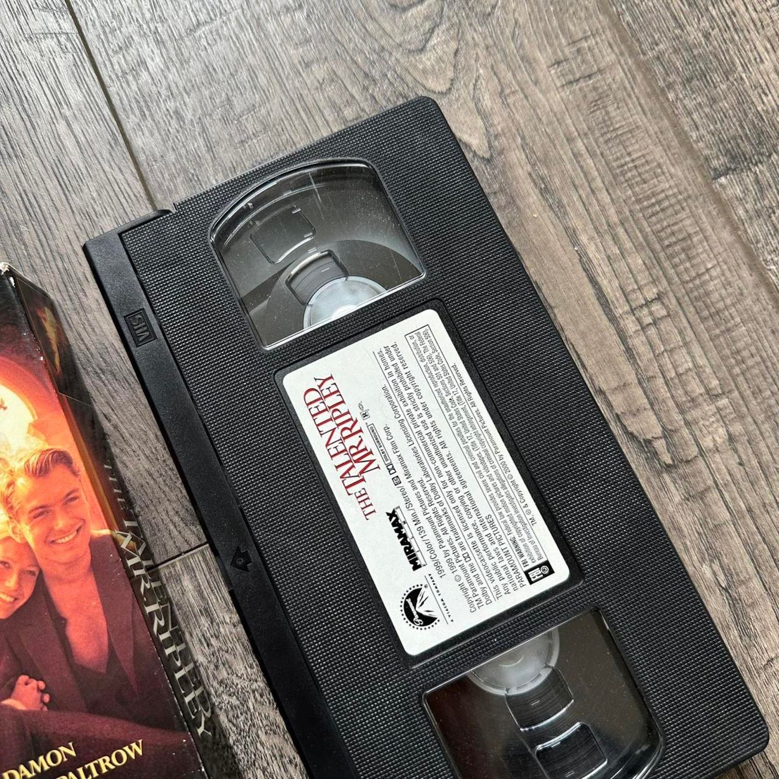 Vintage Rare Vintage The Talented Mr Ripley VHS Movie Tape Size ONE SIZE - 5 Thumbnail