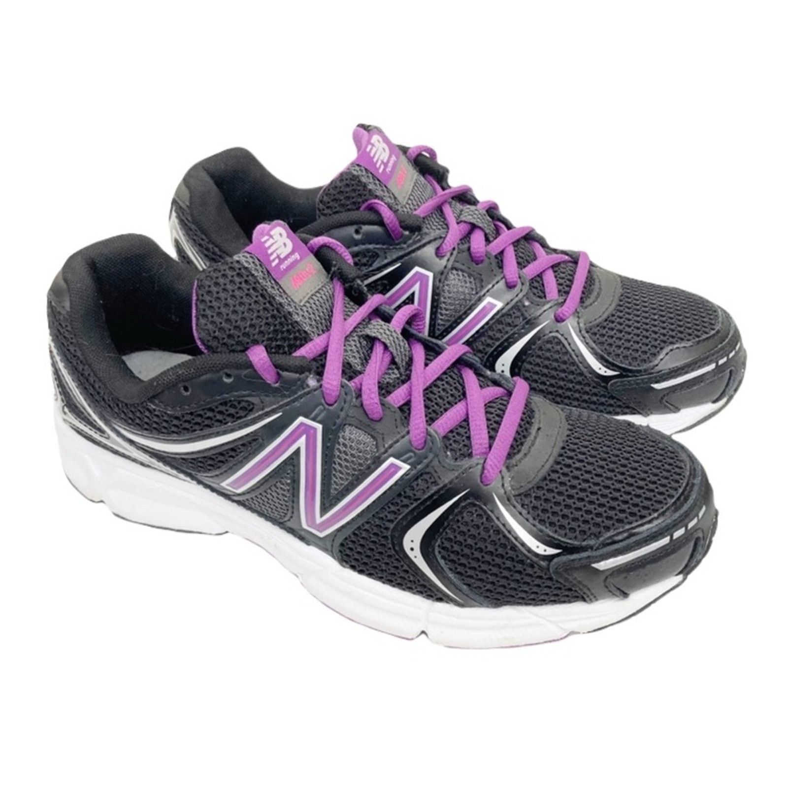 New Balance New Balance Running Course Black Purple Sneakers Sz 9.5 Size US 9.5 / IT 39.5 - 9 Thumbnail