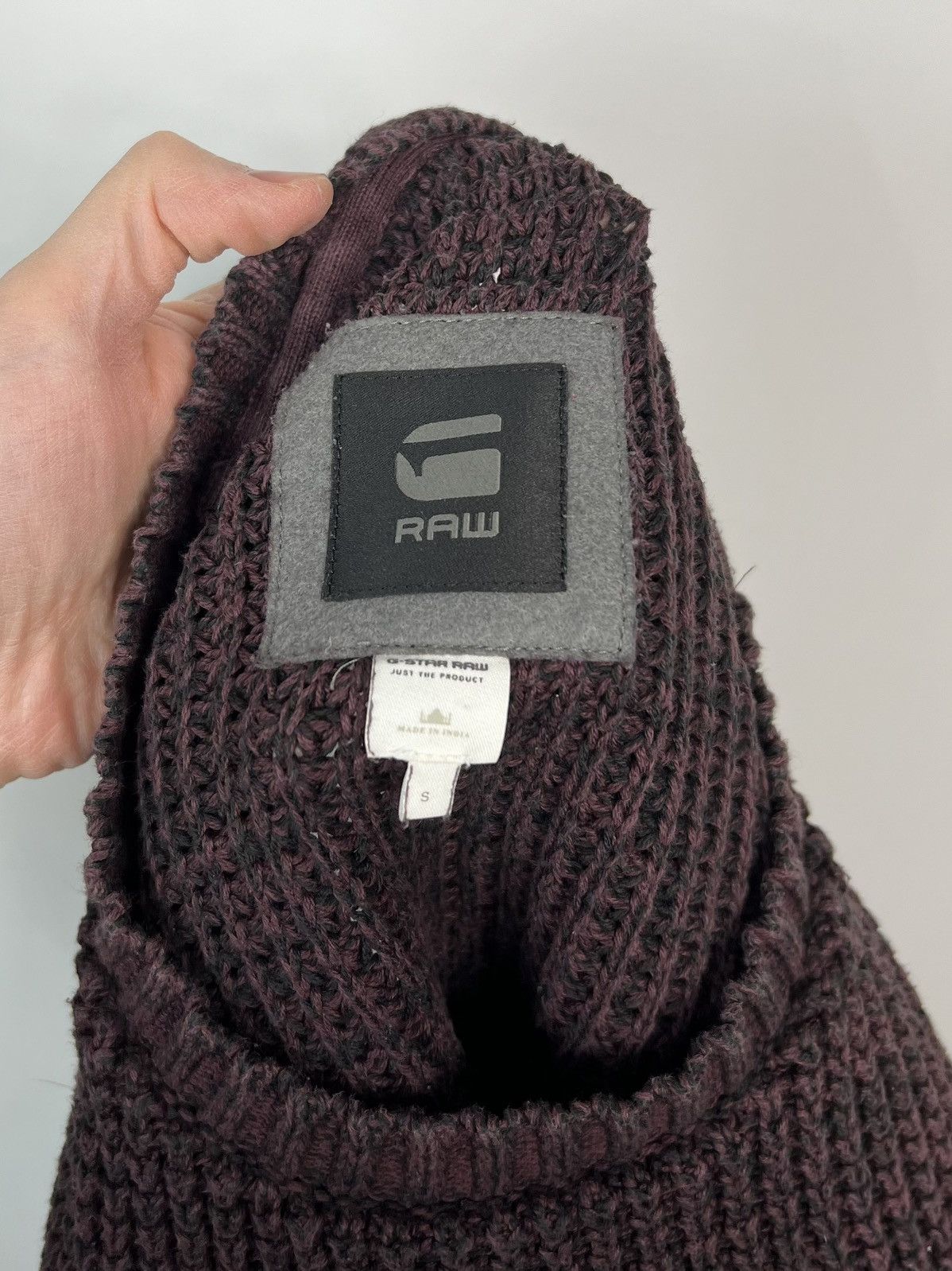 G-Star Thick Sweater G Star RAW Logo Patch Size US S / EU 44-46 / 1 - 5 Thumbnail