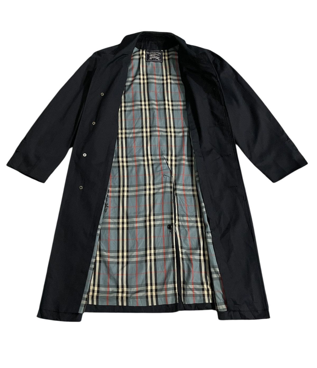 Burberry Vintage Burberrys Trench Coat Made England Size US XL / EU 56 / 4 - 1 Thumbnail