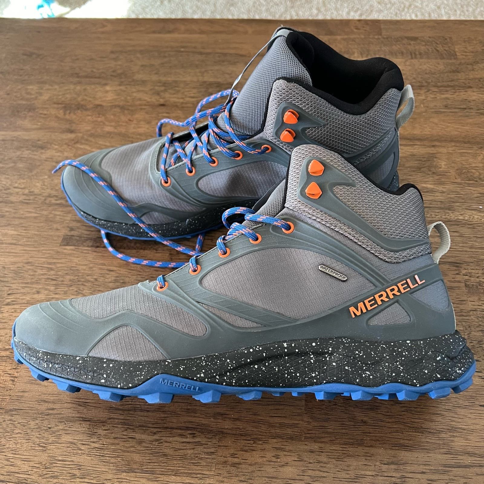 image of Merrell Men’S Altalight Mid Waterproof Size 15 Shoes in Grey, Men's