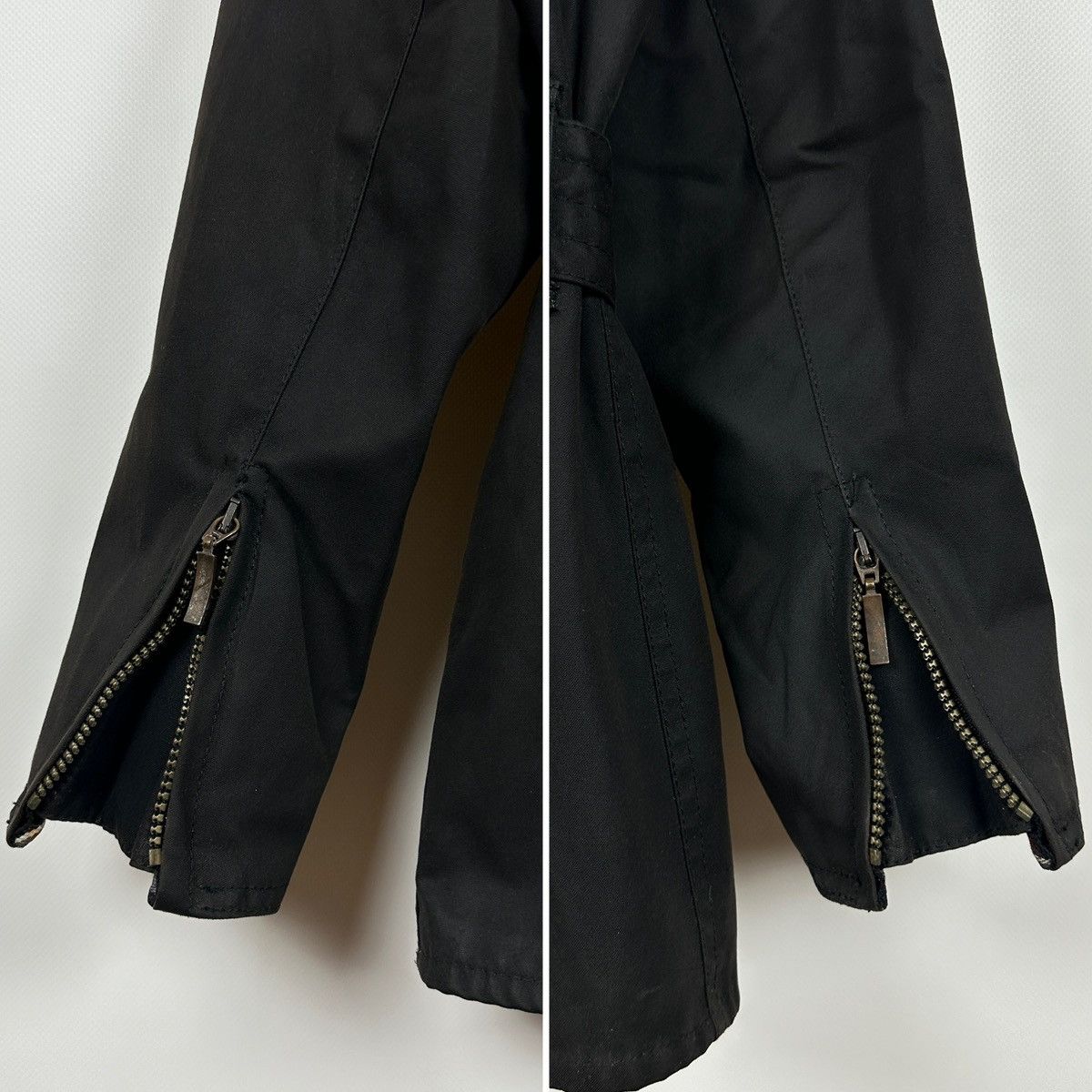 Barbour Barbour International Utility Black Waxed Motorcycle Jacket Size L / US 10 / IT 46 - 22 Thumbnail