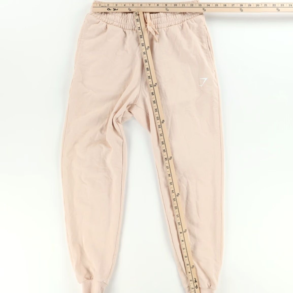 Gymshark GYMSHARK Sweat Terry Jogger Pants Peach Women's S Shirt Womens S Peach Jogger Casual Activewear Regular fit Cotton Blend Size 28" / US 6 / IT 42 - 3 Thumbnail