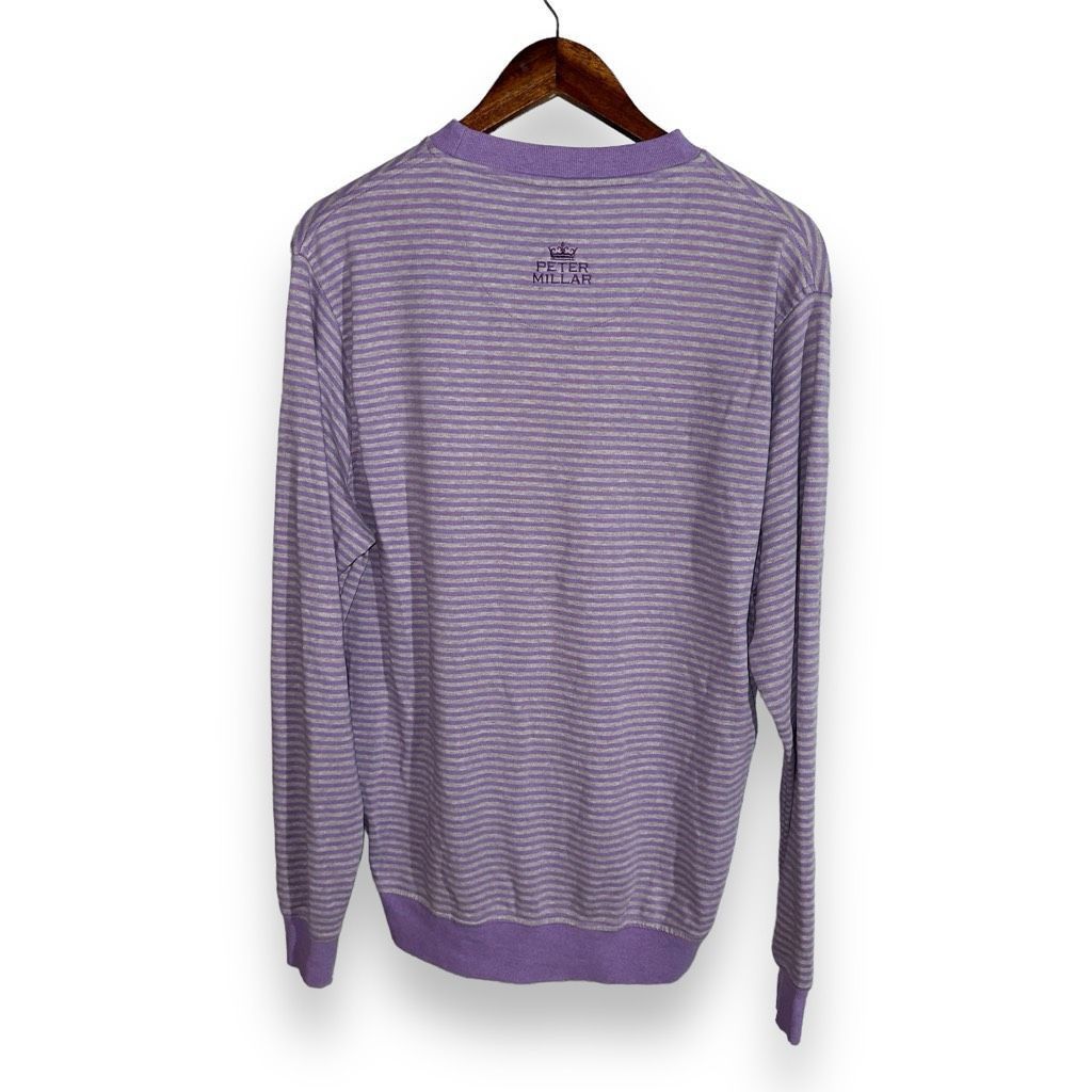 Peter Millar Lavender Peter Millar Crown Crewneck Sweatshirt Size M Size US M / EU 48-50 / 2 - 9 Thumbnail