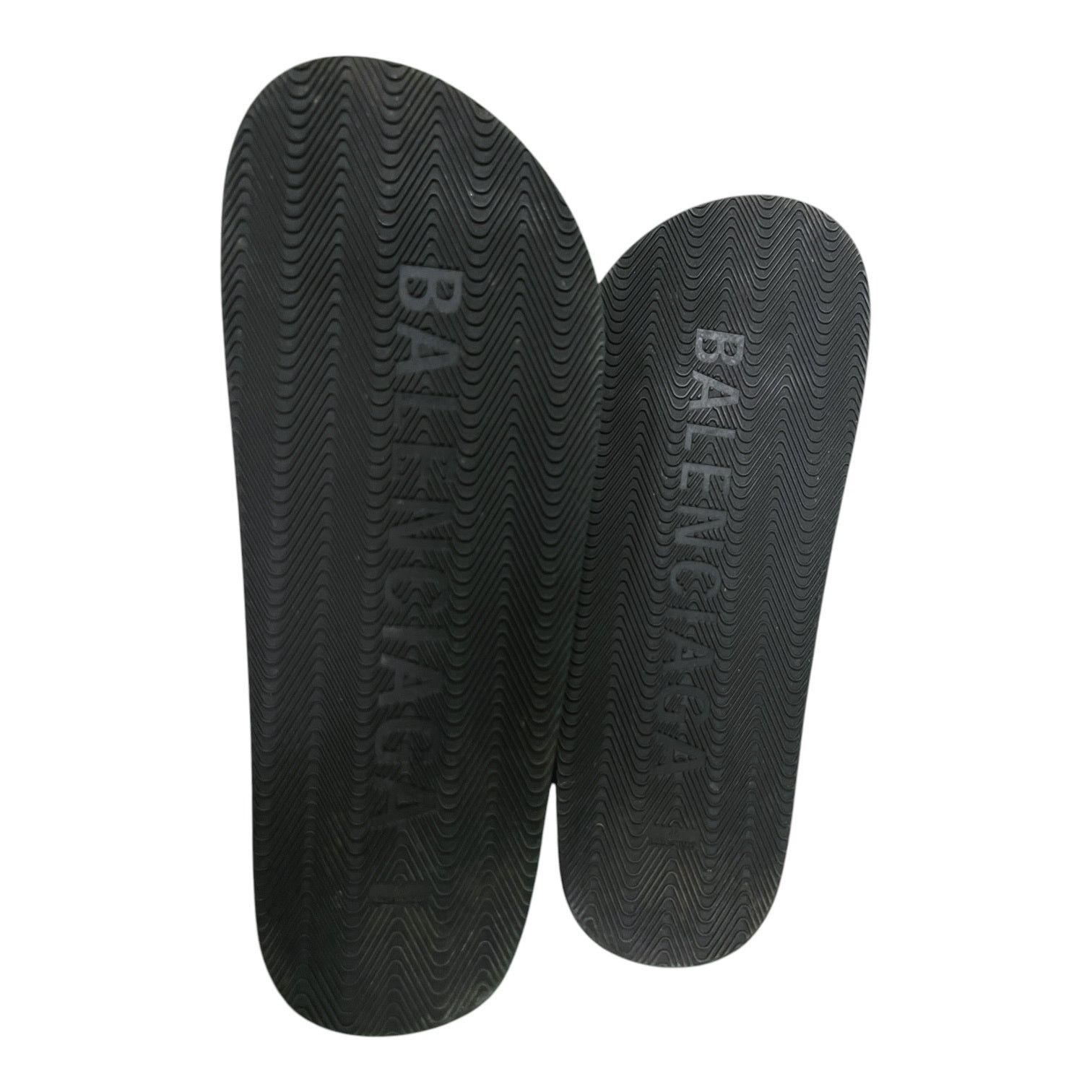 Balenciaga Unisex Balenciaga Classic Black Logo Slides Sandals Size 8 Size US 8 / EU 41 - 7 Thumbnail