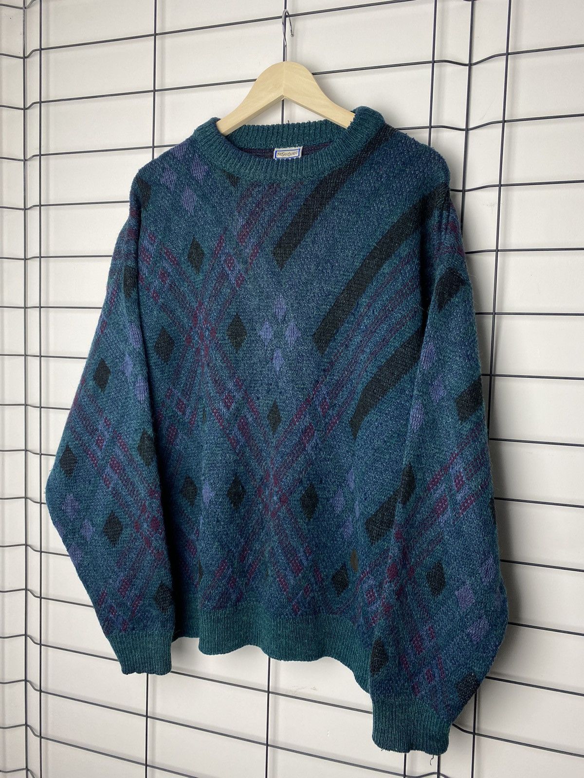 Yves Saint Laurent Yves Saint Laurent Vintage Sweater Size US XL / EU 56 / 4 - 1 Thumbnail