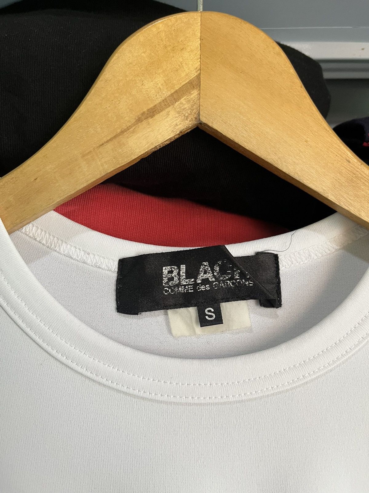 Comme des Garcons Black Comme Des Garcons Logo Tee Size S / US 4 / IT 40 - 4 Thumbnail