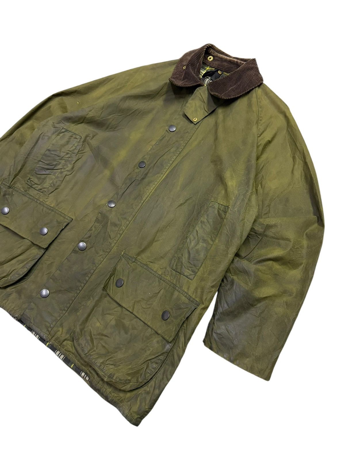 Barbour Vintage Barbour Beaufort Wax Jacket Size US M / EU 48-50 / 2 - 2 Thumbnail