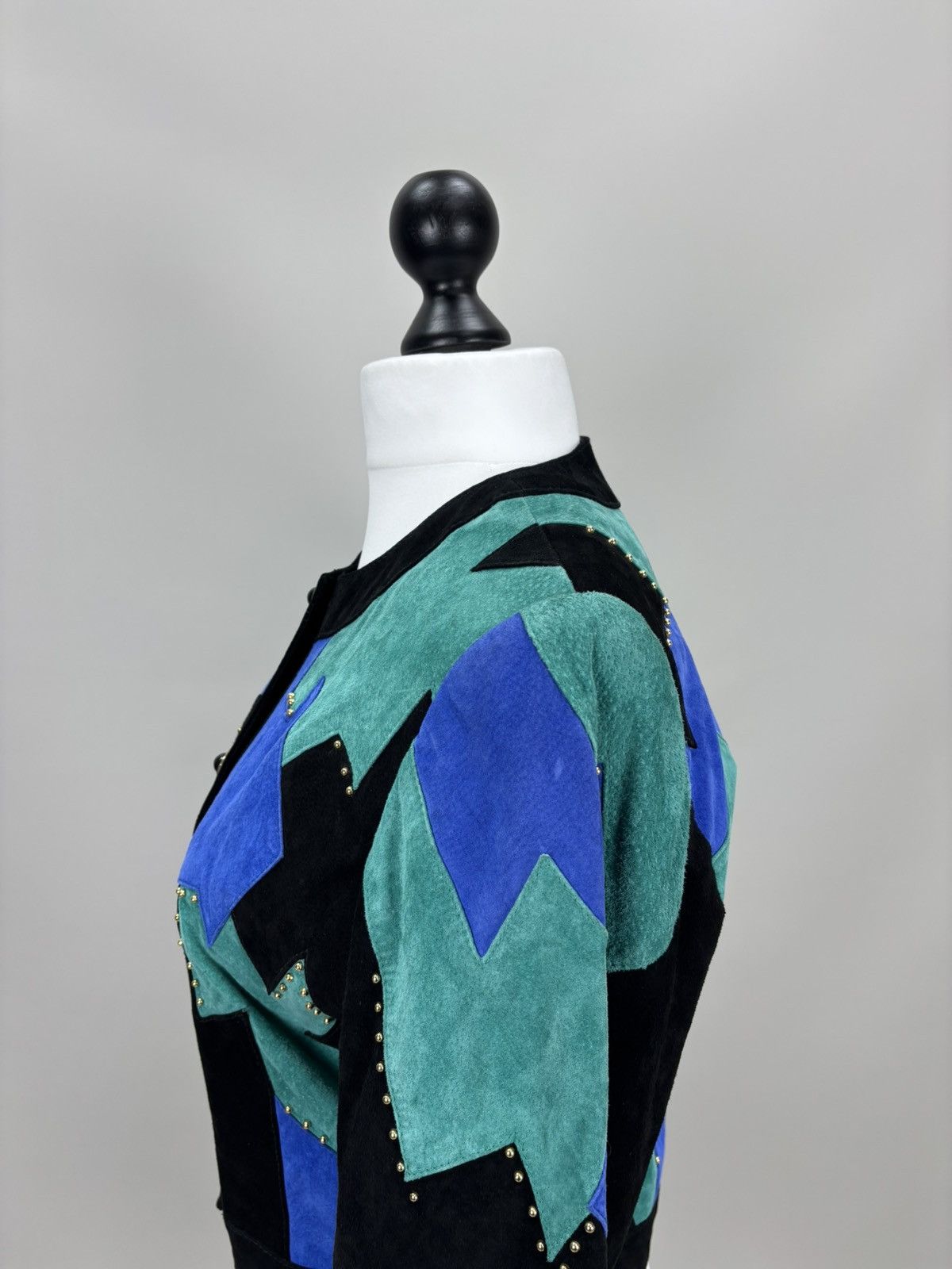 Other Womens leather jacket Dino'z Size 40 Color Multicolor Size S / US 4 / IT 40 - 10 Thumbnail