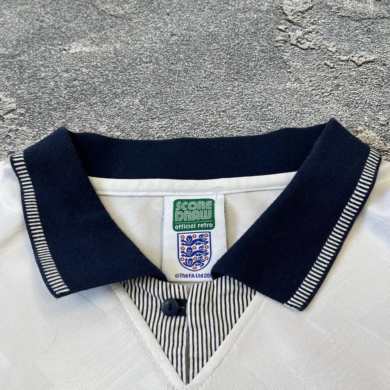 Japanese Brand England 1990/1992 Home Football Shirt Soccer Jersey Retro Size US XXL / EU 58 / 5 - 9 Thumbnail