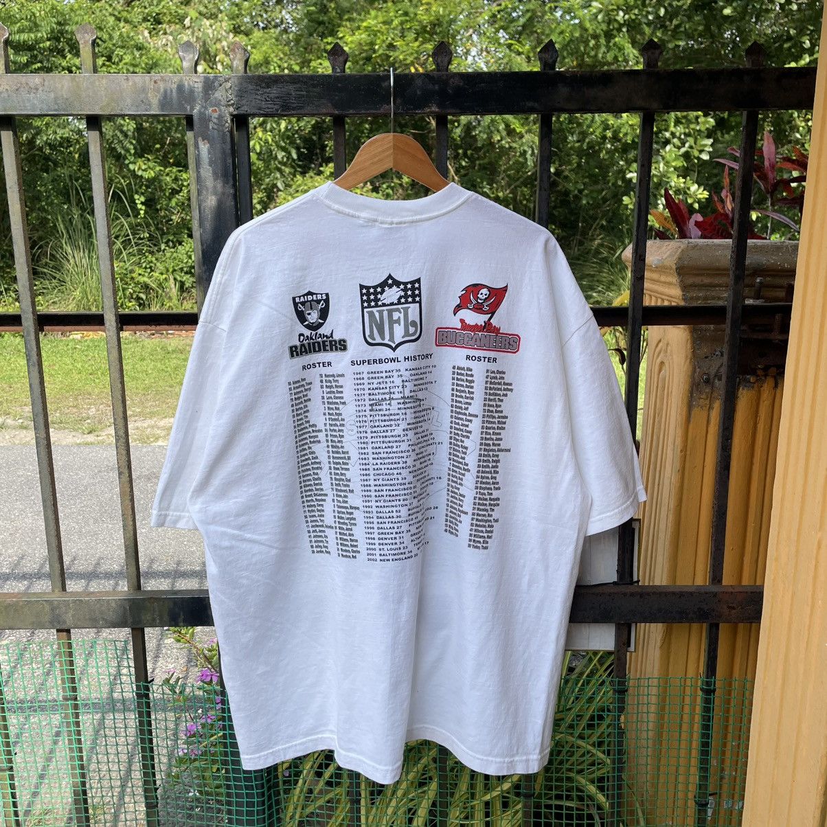 NFL 🔥Vintage 00s NFL Super Bowl Tournaments Promo Tee Size US XXL / EU 58 / 5 - 2 Thumbnail