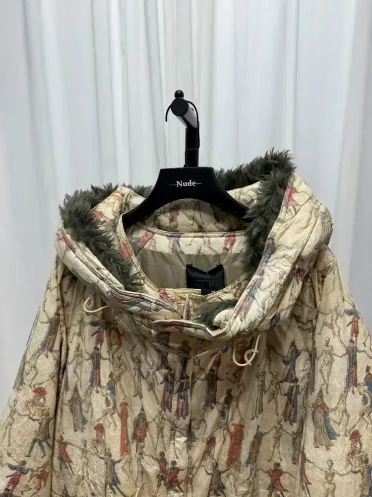 Undercover Sz 3 Undercover Death Dance Full Print Parka Size US L / EU 52-54 / 3 - 5 Thumbnail