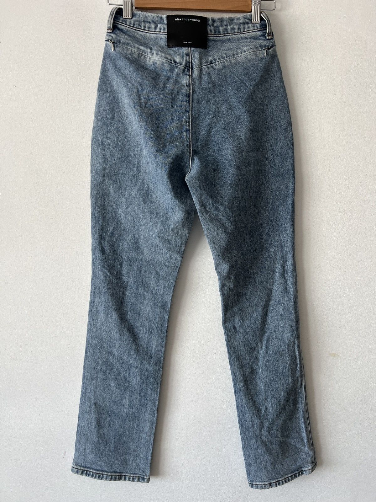 Alexander Wang Alexander Wang Blue Cotton Jeans Size 25" / US 0 / IT 36 - 2 Thumbnail